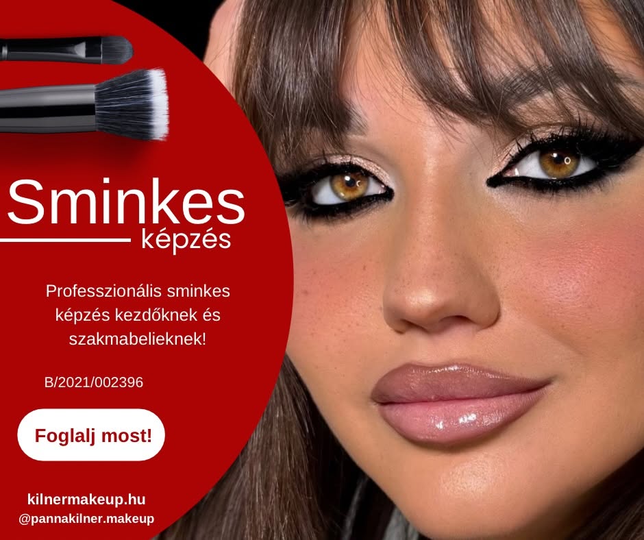 Professzionális szemsmink közelképe